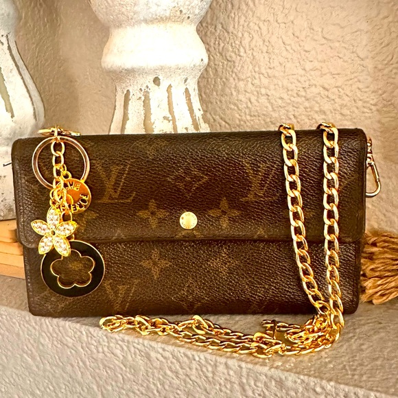 Louis Vuitton Handbags - Louis Vuitton Monogram Portefeiulle Sarah Long Bifold Wallet converted